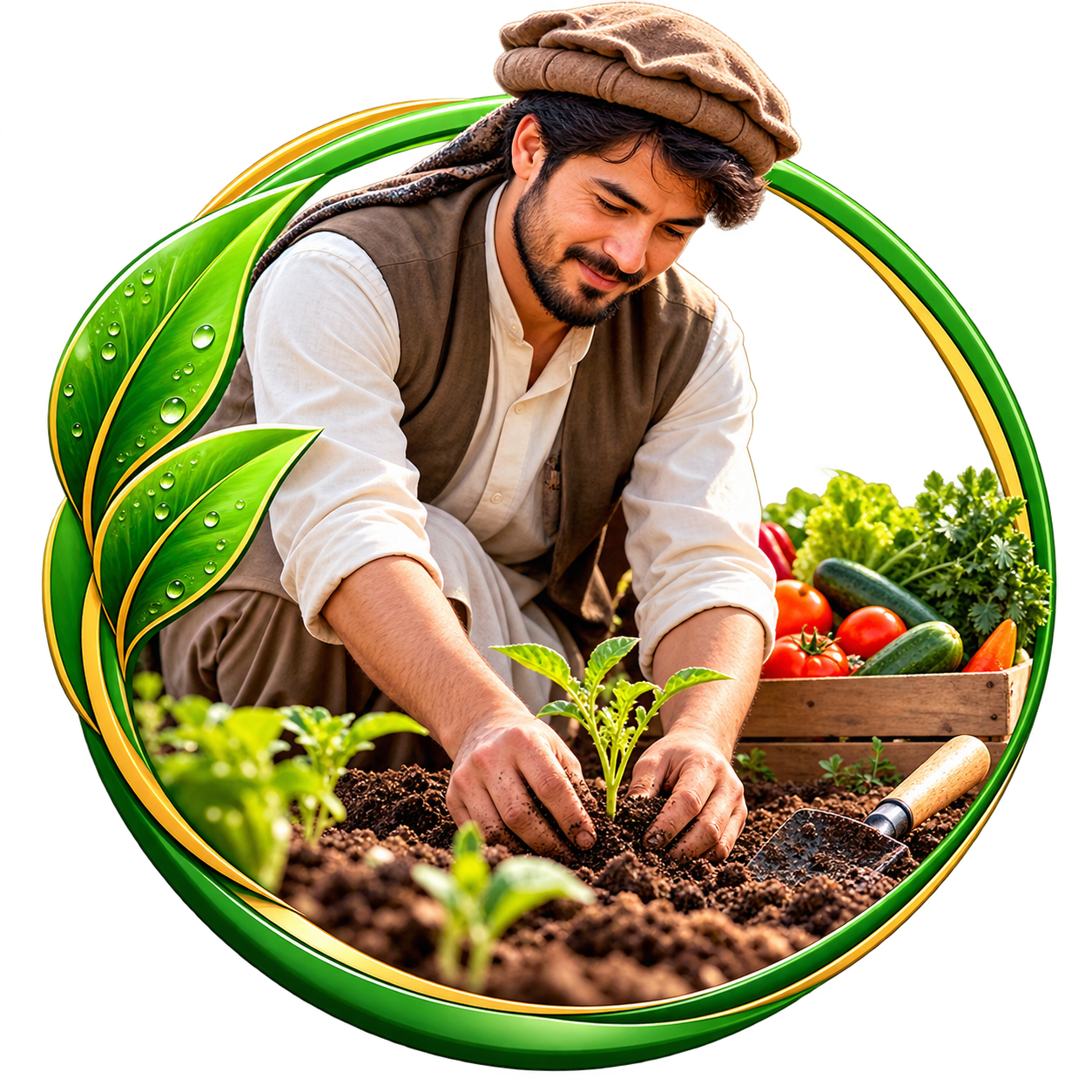 جلد کتاب بهترین روش کشاورزی